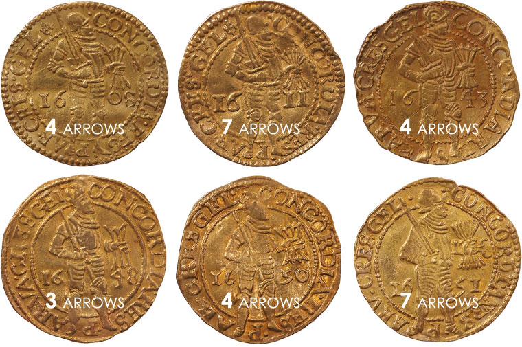 arrows on ducats