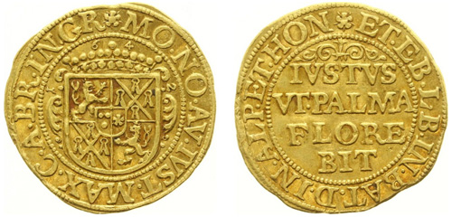 Thorn gold ducat (source: www.monnaiesdantan.com)